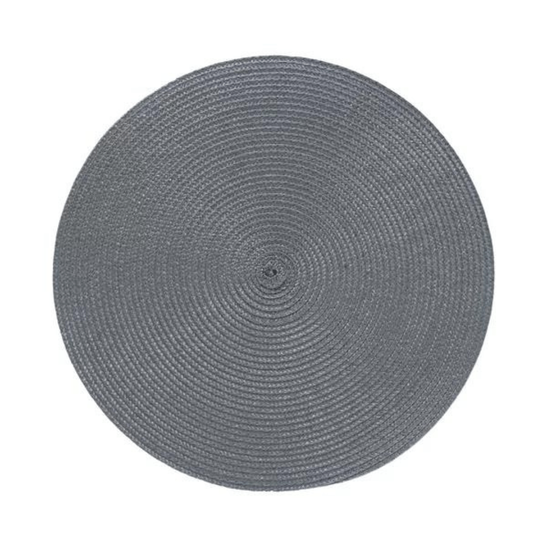 Jogo Americano Avulso Luna Grafite 38cm - Ela Decora