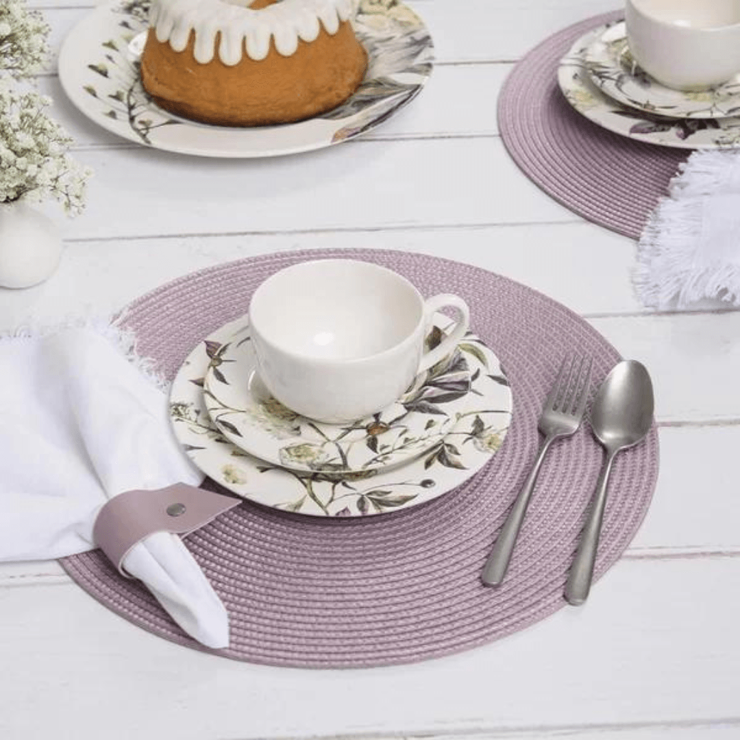 Jogo Americano Avulso Luna Rosa 38cm - Ela Decora