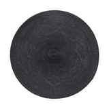 Jogo Americano Avulso Serenity Preto 38cm - Ela Decora