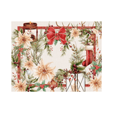 Jogo Americano Christmas Vintage Natal 45cm - Ela Decora