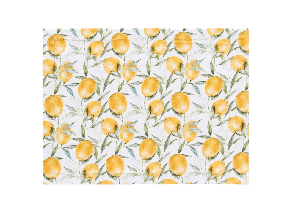 Jogo Americano Classic Lemon 45cm x 35cm - Ela Decora