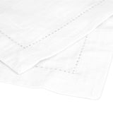 Jogo Americano em Tecido Branco 50cm x 35cm - 2 Peças - Ela Decora