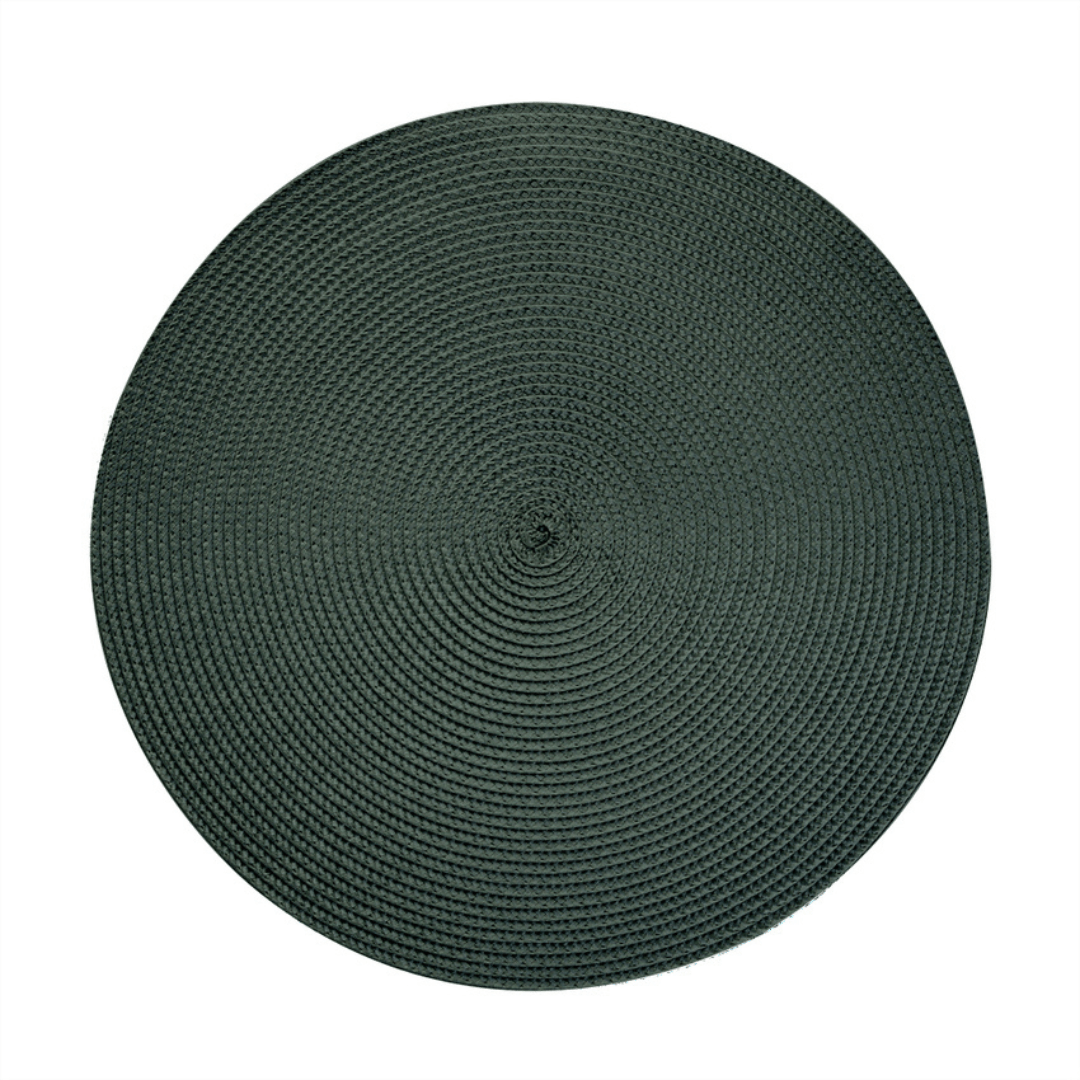Jogo Americano Espiral de Poliester Fresno Militar 38cm - Ela Decora