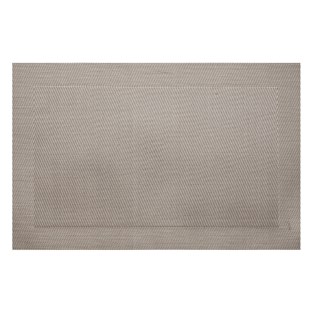 Jogo Americano Jully Cinza em PVC - 45 x 30cm - Ela Decora