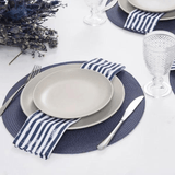 Jogo Americano Luna Azul Escuro 38cm - Ela Decora