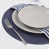 Jogo Americano Luna Azul Escuro 38cm - Ela Decora