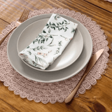 Jogo Americano Redondo Avulso Ava Rose 38cm - Ela Decora