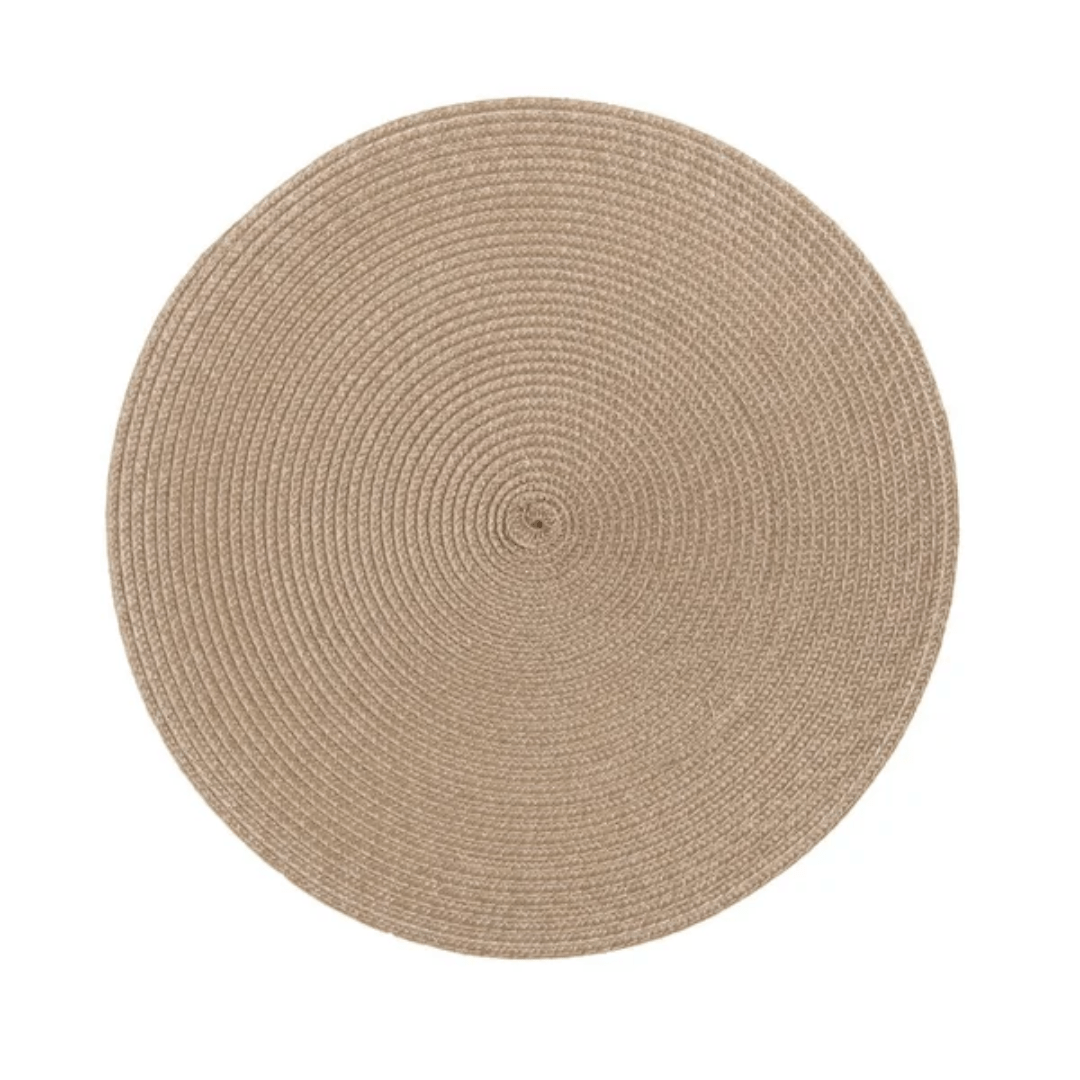 Jogo Americano Redondo Avulso Luna Allure 38cm - Ela Decora