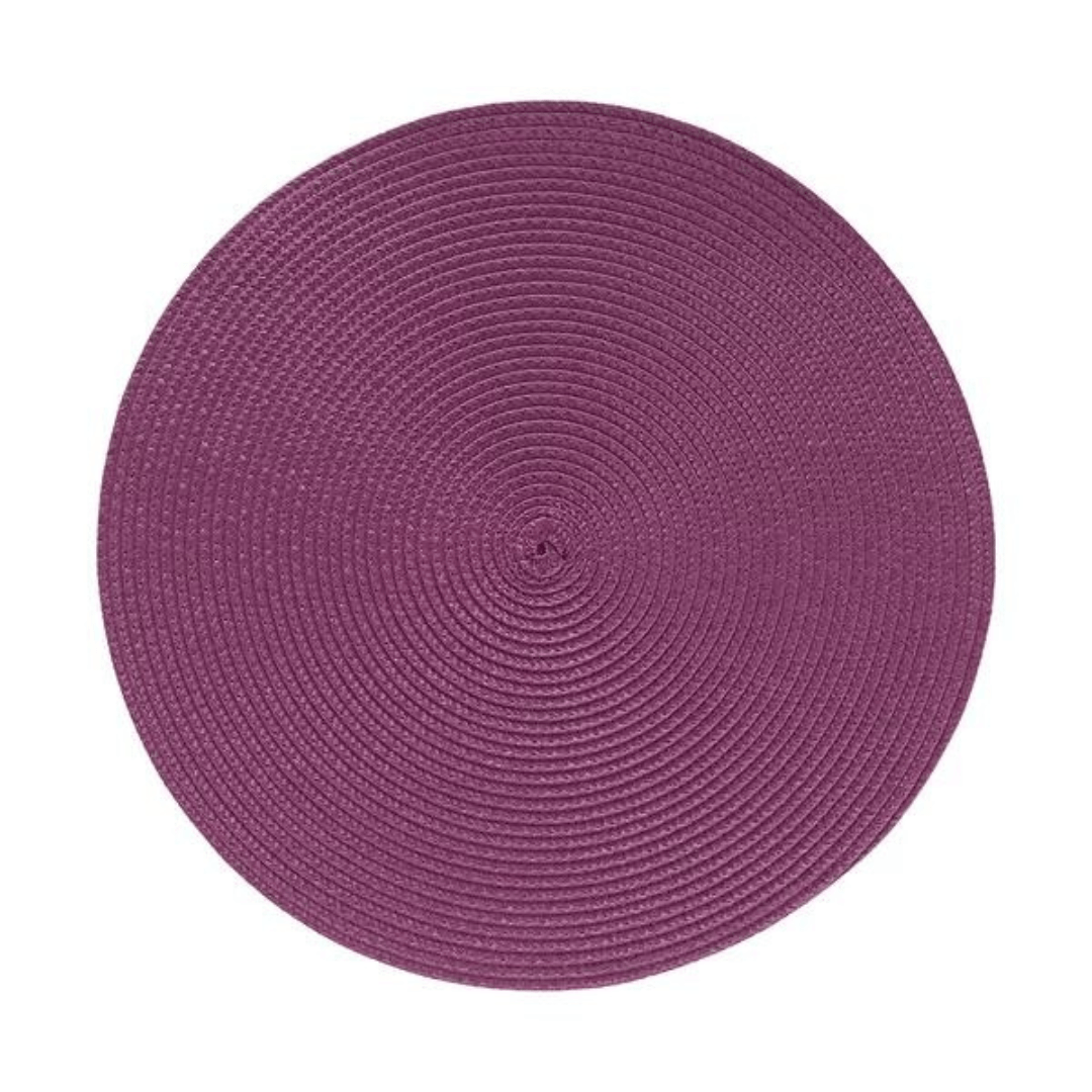 Jogo Americano Redondo Avulso Luna Cereja 38cm - Ela Decora
