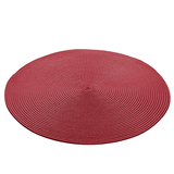 Jogo Americano Redondo Poliester Fresno Cereja 38cm - Ela Decora