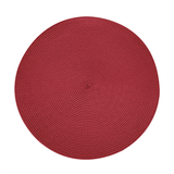 Jogo Americano Redondo Poliester Fresno Cereja 38cm - Ela Decora