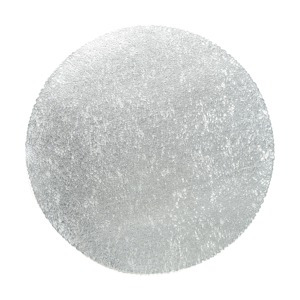 Jogo Americano Redondo Prata 40 cm - Ela Decora