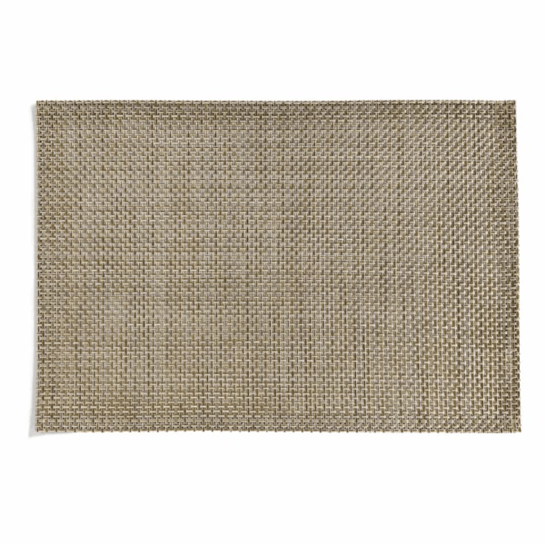 Jogo Americano Retangular Avulso Trama Sintetica Fendi 30cm x 45cm - Ela Decora
