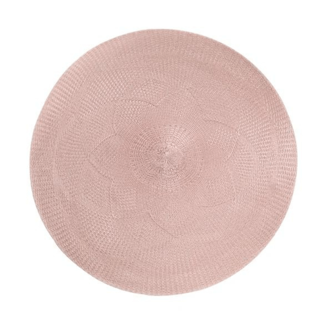 Jogo Americano Serenity Rosa 38cm - Ela Decora