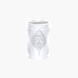 Jogo de Banheiro Cerâmica Gabinetto Branco 3 Peças - Ela Decora