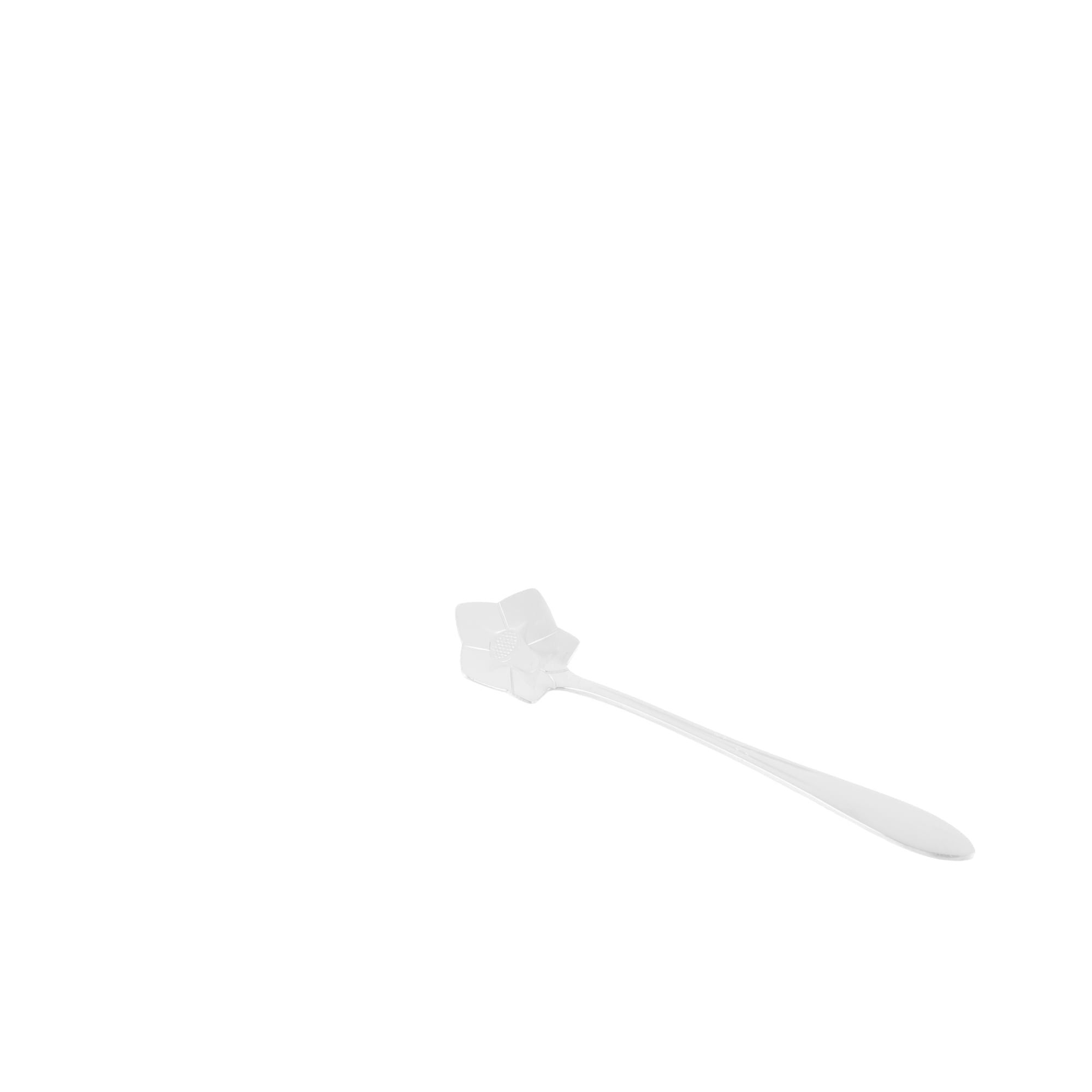 Jogo de Colheres em Aço Inox Estilo Flor 4 Peças - Ela Decora