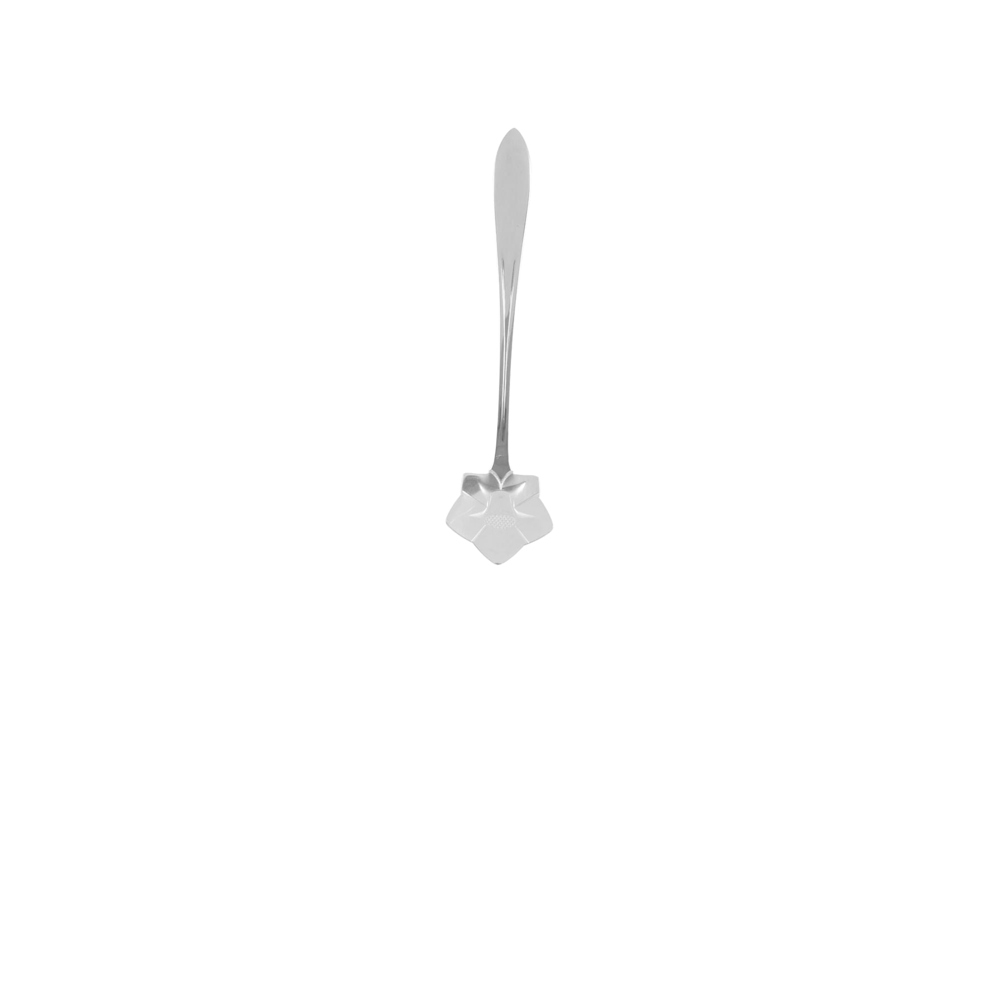 Jogo de Colheres em Aço Inox Estilo Flor 4 Peças - Ela Decora