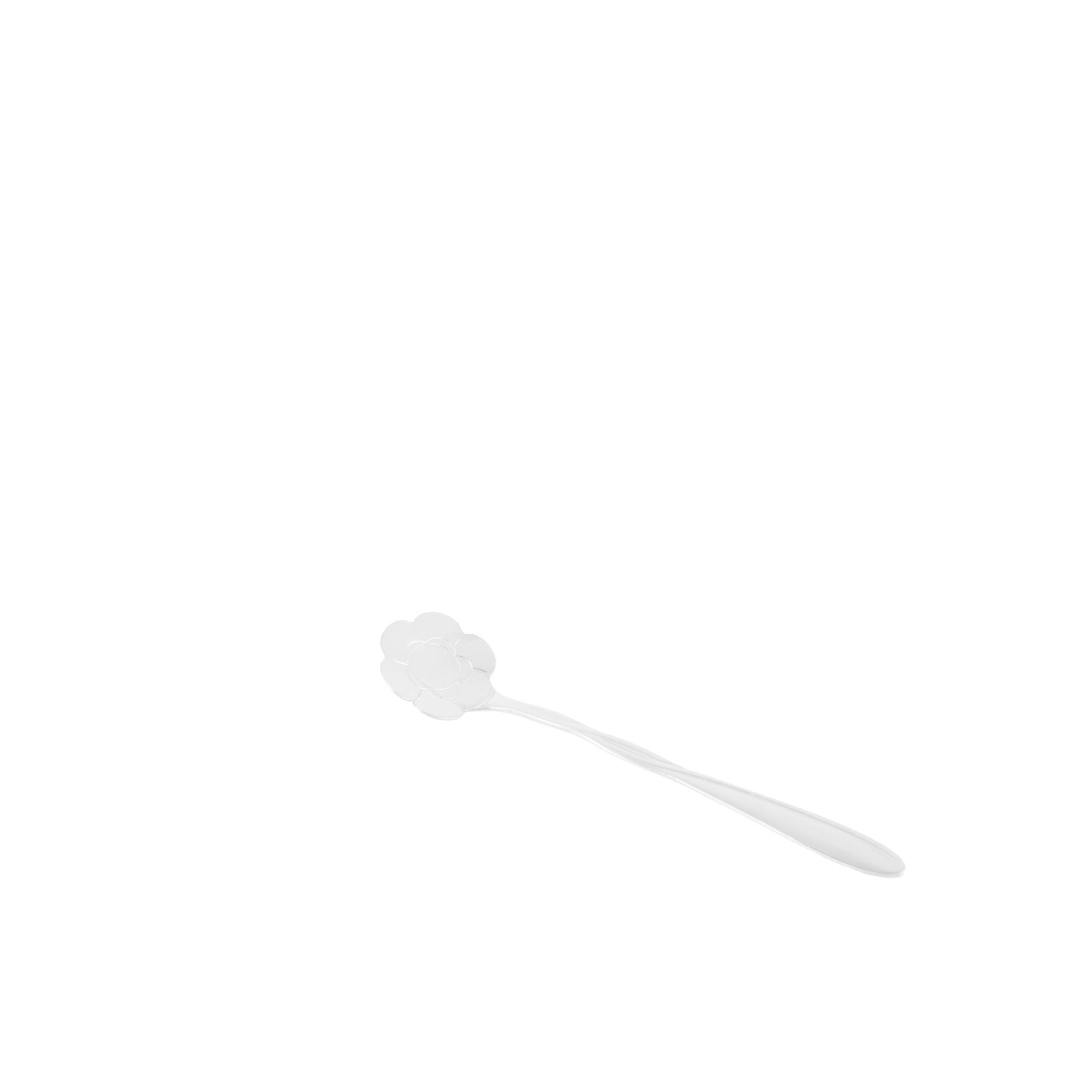 Jogo de Colheres em Aço Inox Estilo Flor 4 Peças - Ela Decora