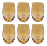 Jogo de Copos de Vidro Champanhe 6 peças 520ml - Ela Decora
