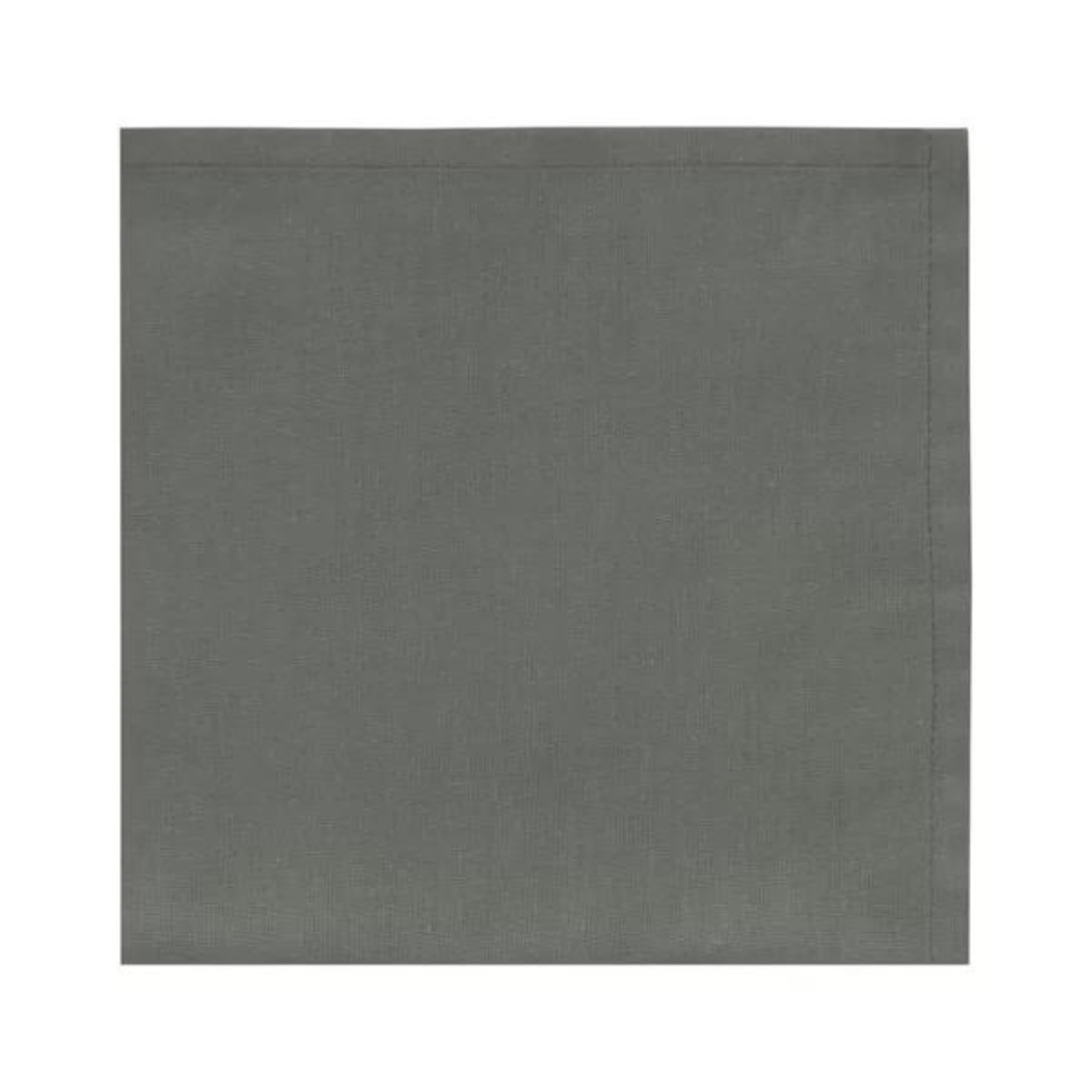 Jogo de Guardanapos Home Grafite 40cm 4 Peças - Ela Decora
