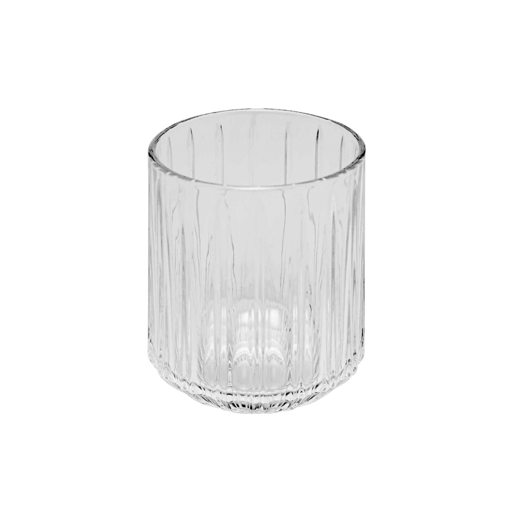 Jogo de Jarra com 6 Copos de Cristal 7 Peças Bangkok - Ela Decora