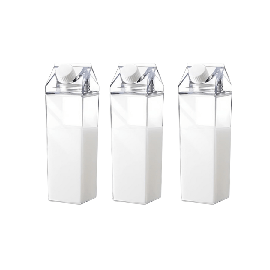 Kit 3 Garrafas para Bebidas Decorativa My Box 1 Litro - Ela Decora