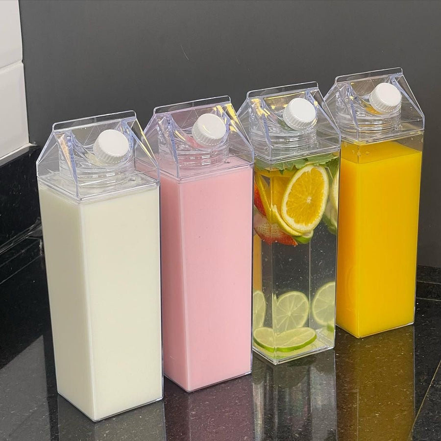 Kit 3 Garrafas para Bebidas Decorativa My Box 1 Litro - Ela Decora