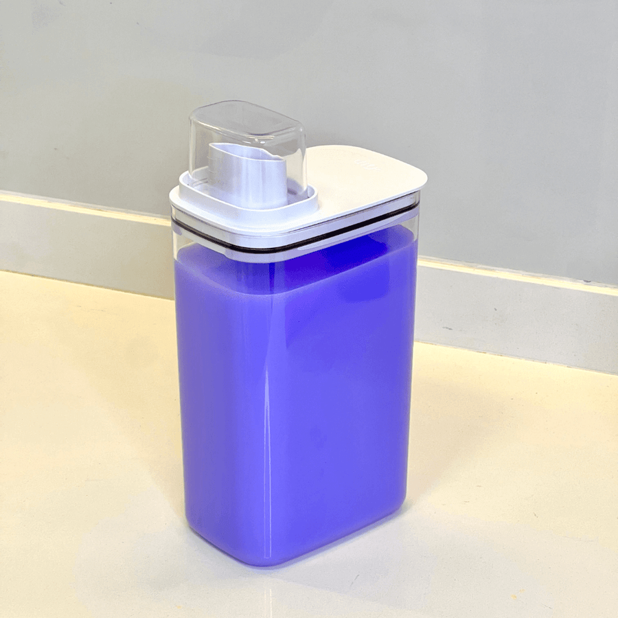 Kit 4 Potes Herméticos Flow Branco 2,3 Litros - Ela Decora