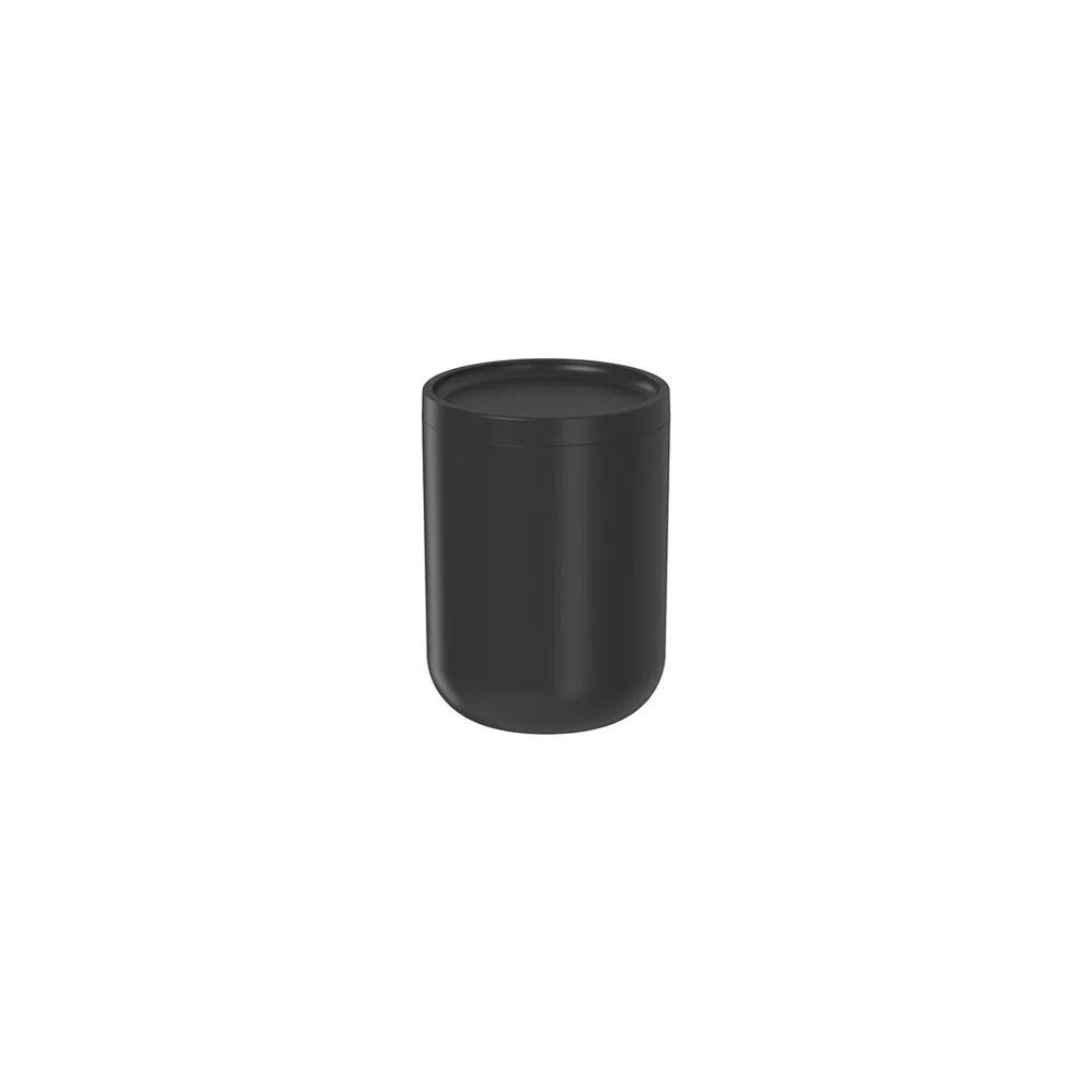 Kit Acessórios para Banheiro Bold Preto 3 Peças - Ela Decora