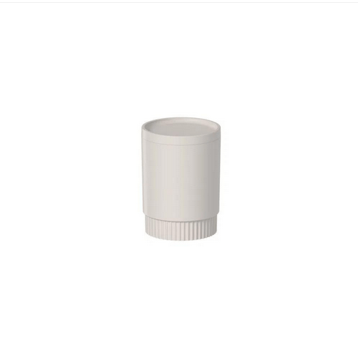 Kit Acessórios para Banheiro Dorica Bege 4 Peças - Ela Decora