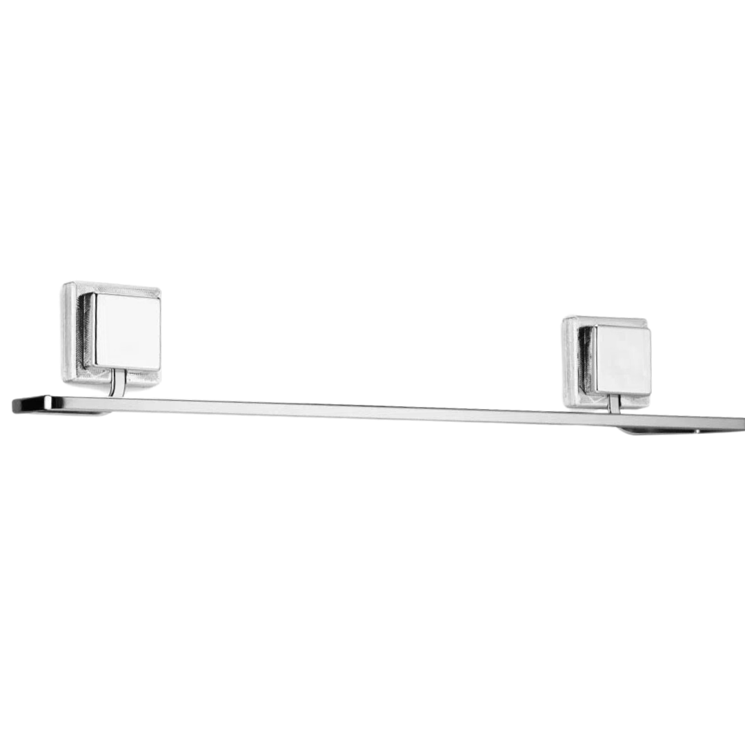 Kit de Banheiro 3M Aço Piatina Cromado 4 Peças - Ela Decora