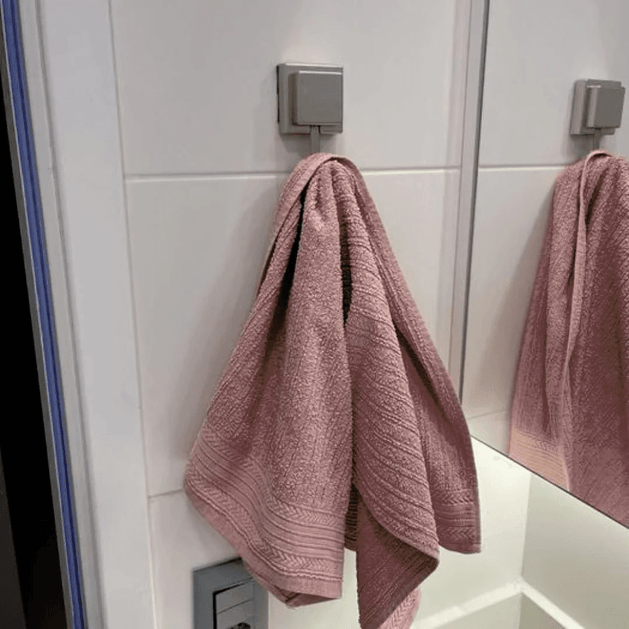 Kit de Banheiro 3M em Aço Cromado - 3 Peças - Ela Decora