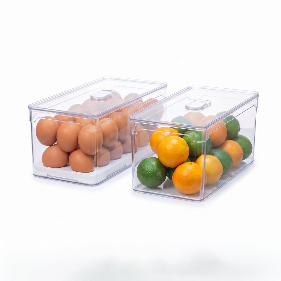 Kit Geladeira Organizada Acrílico 5 L 2 Peças
