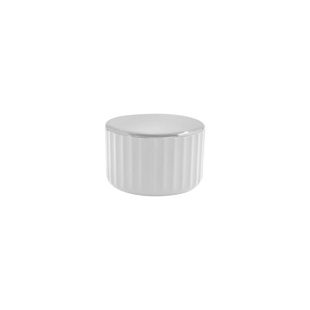 Kit para Banheiro Groove Branco - 3 Peças - Ela Decora