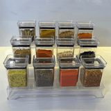 Kit Porta Temperos Lumini 13 Peças - Ela Decora