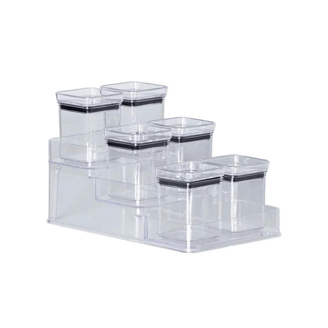 Kit Porta Temperos Lumini 7 Peças - Ela Decora