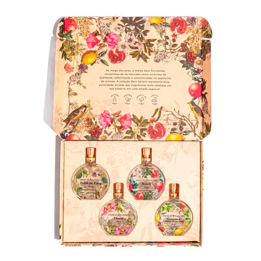 Kit Best Sellers Home Spray 25ml Dani Fernandes