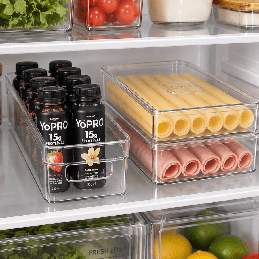 Kit Porta frios e Organizador Clear 30cm