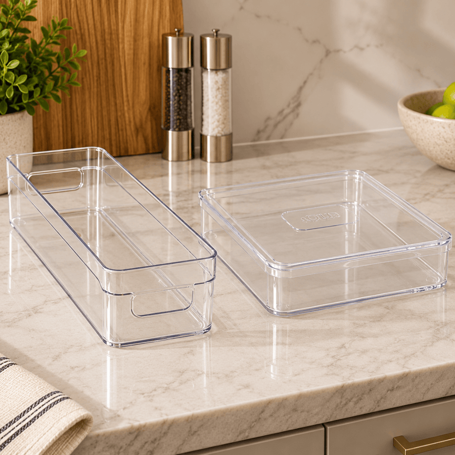 Kit Porta frios e Organizador Clear 30cm