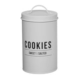 Lata Pote para Biscoito Manhattan Branca 1,7 Litros - Ela Decora