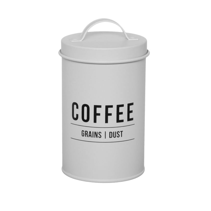 Lata Pote para Café Manhattan Branca 1,2 Litros - Ela Decora