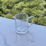 Leiteira de Cristal Golden Bird 250ml - Ela Decora