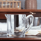 Leiteira de Cristal Golden Bird 250ml - Ela Decora
