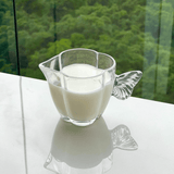 Leiteira de Vidro Butterfly 230ml - Ela Decora