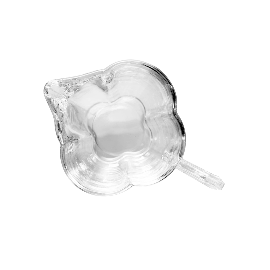 Leiteira de Vidro Butterfly 230ml - Ela Decora