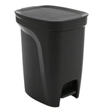 Lixeira Compact CZ 10L Preta Tramontina - Ela Decora