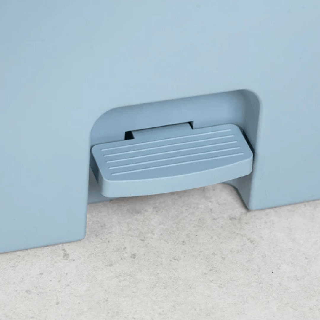 Lixeira de Pedal Trium Branco 12 Litros - Ela Decora