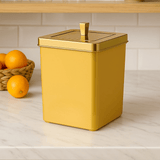 lixeira dourado