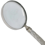 Lupa de Aumento em Vidro Transparente 22,5cm - Ela Decora