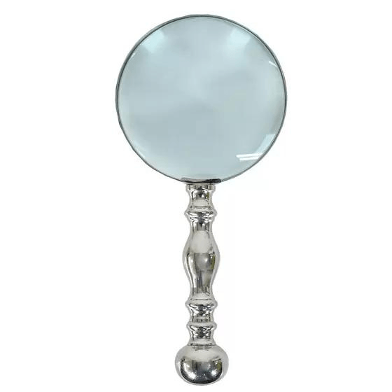 Lupa de Aumento Estilo Indiana 10cm - Ela Decora